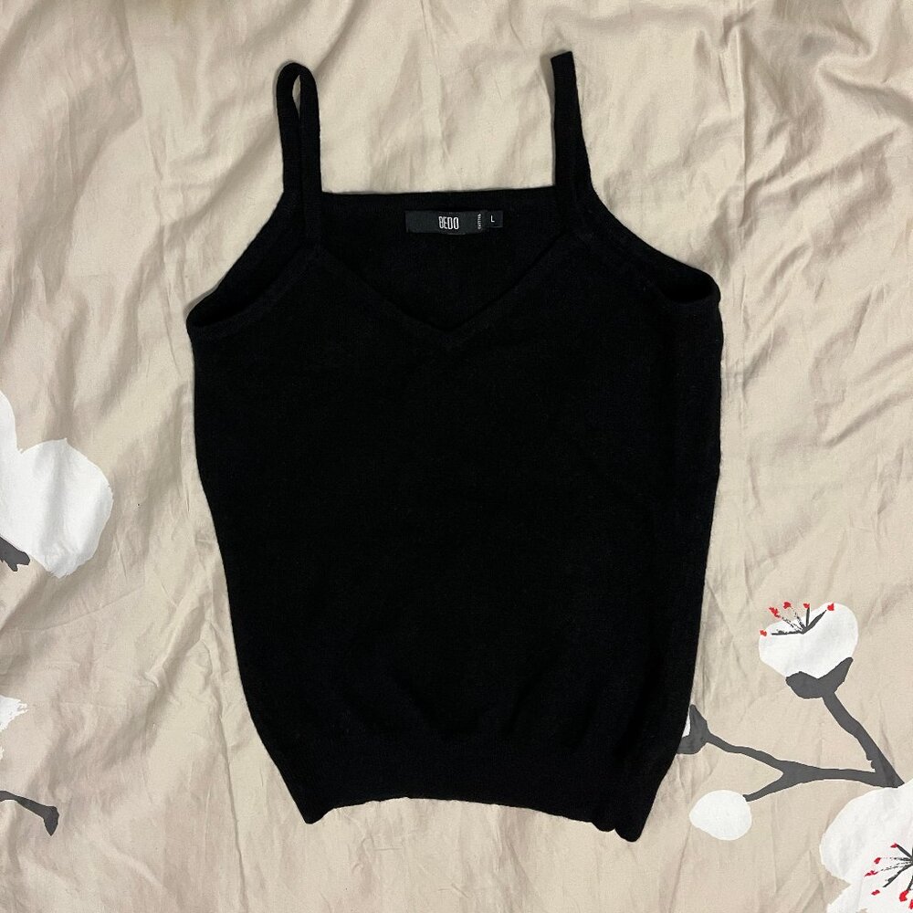 Sweater tank top, Bedo, size L, wool and angora
